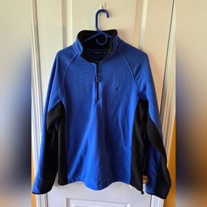 Nautica Blue and Black Pullover